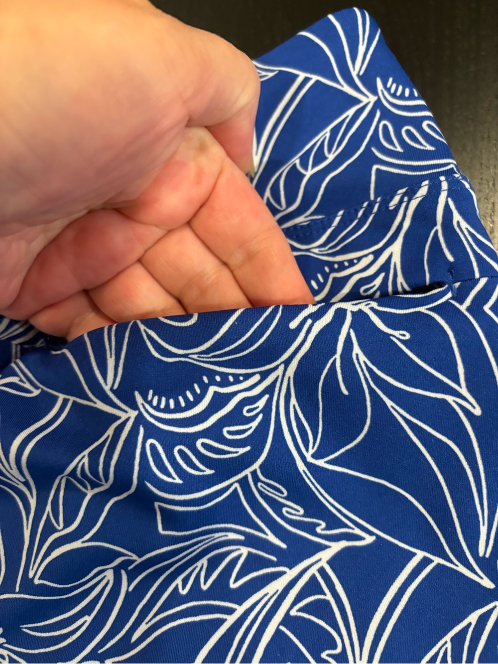Tommy Bahama Active Golf Tennis Skort Skirt Tropical Print Blue White Womens XL - Picture 8 of 15